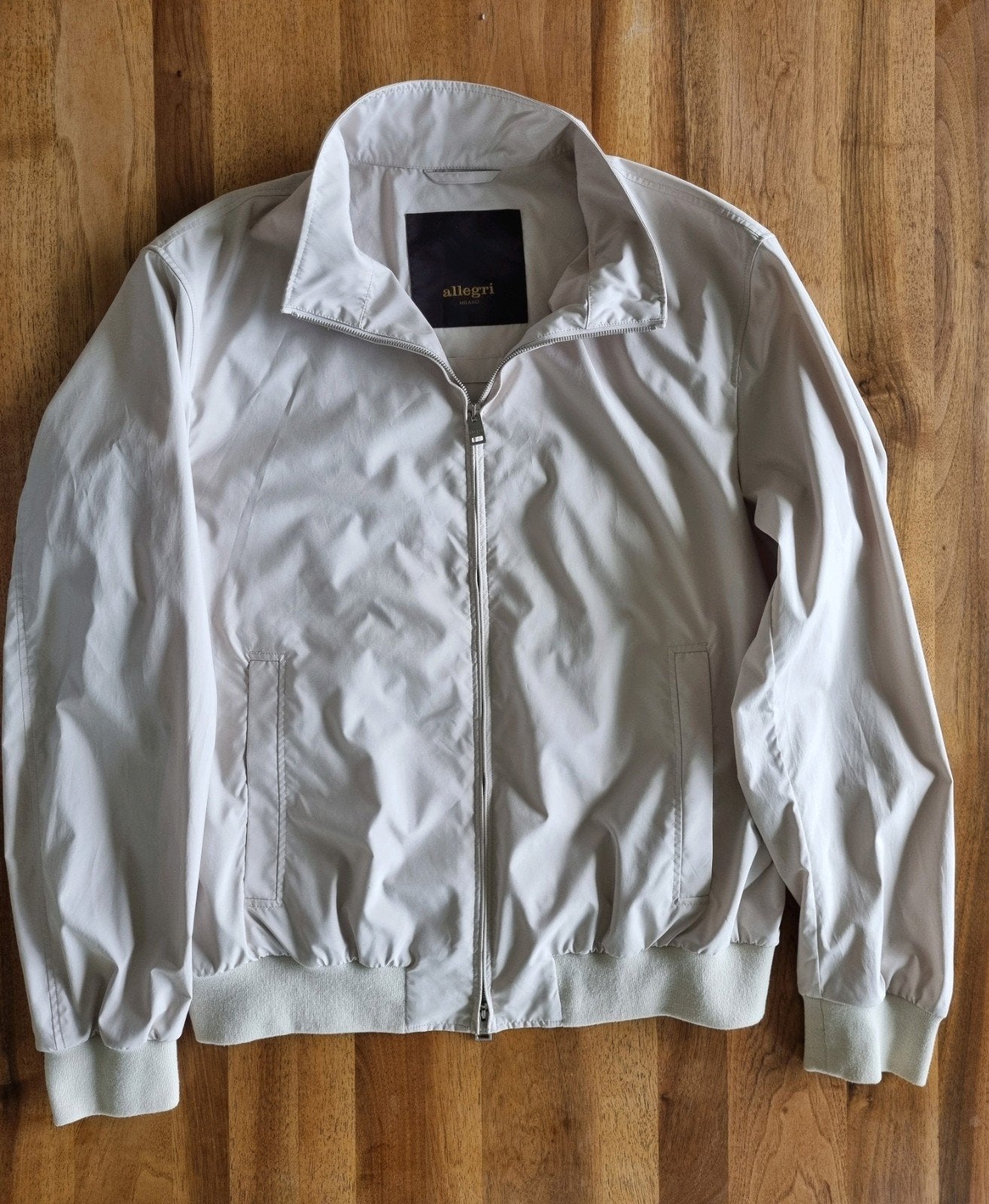 Allegri Milano herenjas maat 56 (XL) - nieuw, Beige, Ophalen of Verzenden, Maat 56/58 (XL), Nieuw