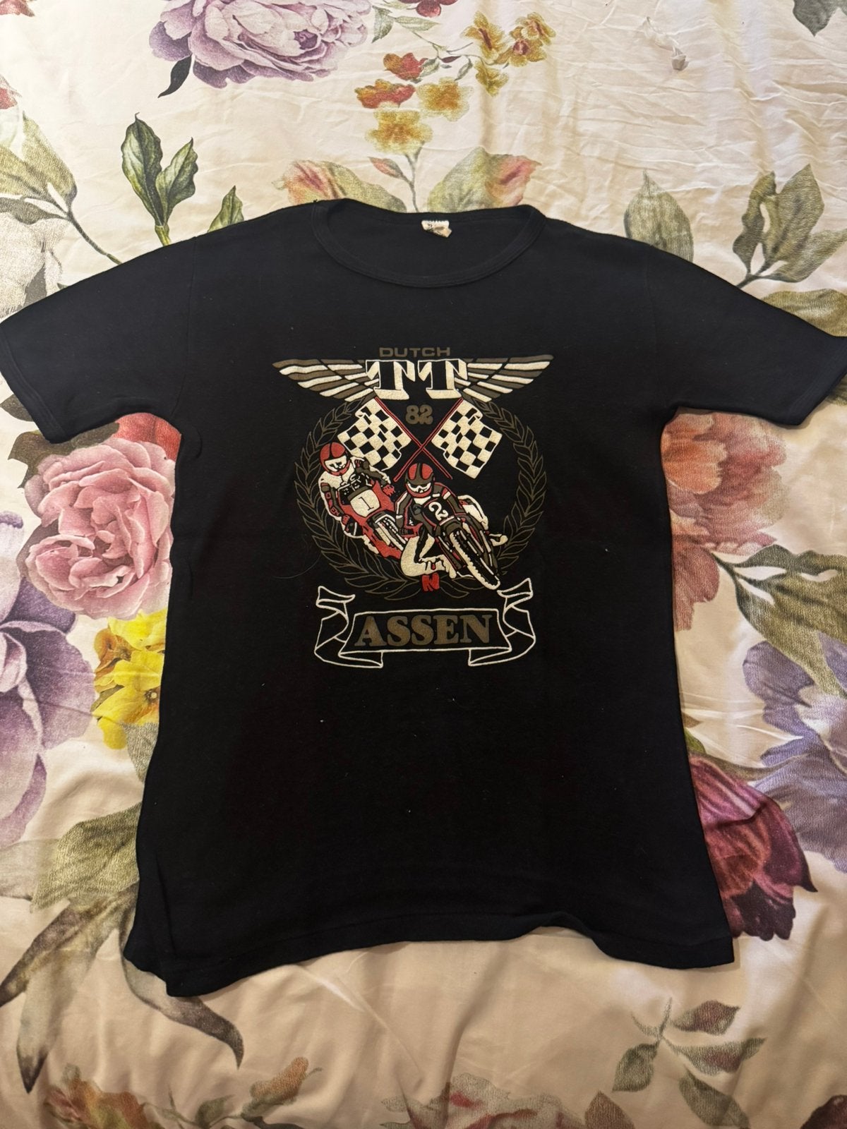 Vintage t-shirt TT Assen 1982, Ophalen of Verzenden, Tweedehands, Overige typen
