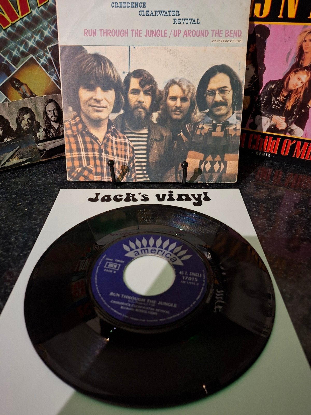 Creedence Clearwater Revival - Run Through The Jungle 1970, Cd's en Dvd's, Gebruikt, 7 inch, Ophalen of Verzenden, Fotohoes