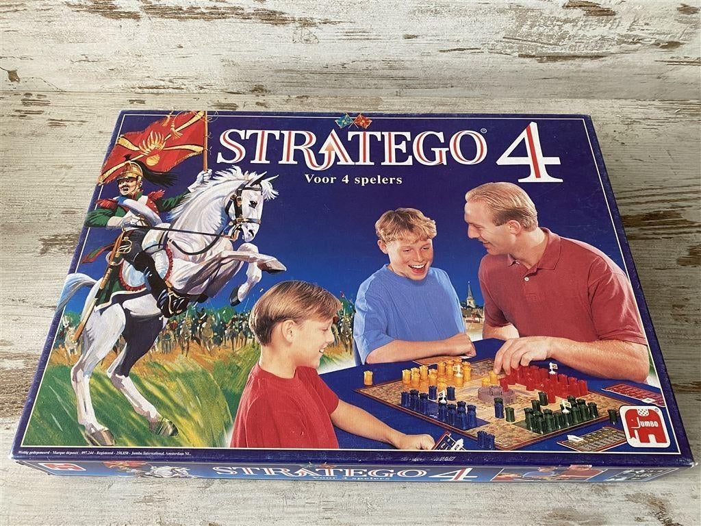 Stratego 4 voor 4 spelers [s759], Hobby en Vrije tijd, Gezelschapsspellen | Bordspellen, Verzenden, Zo goed als nieuw
