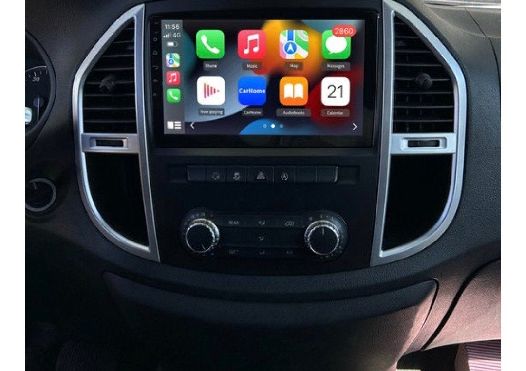Mercedes Vito Viano CarPlay en Android auto incl. montage, Ophalen of Verzenden, Nieuw