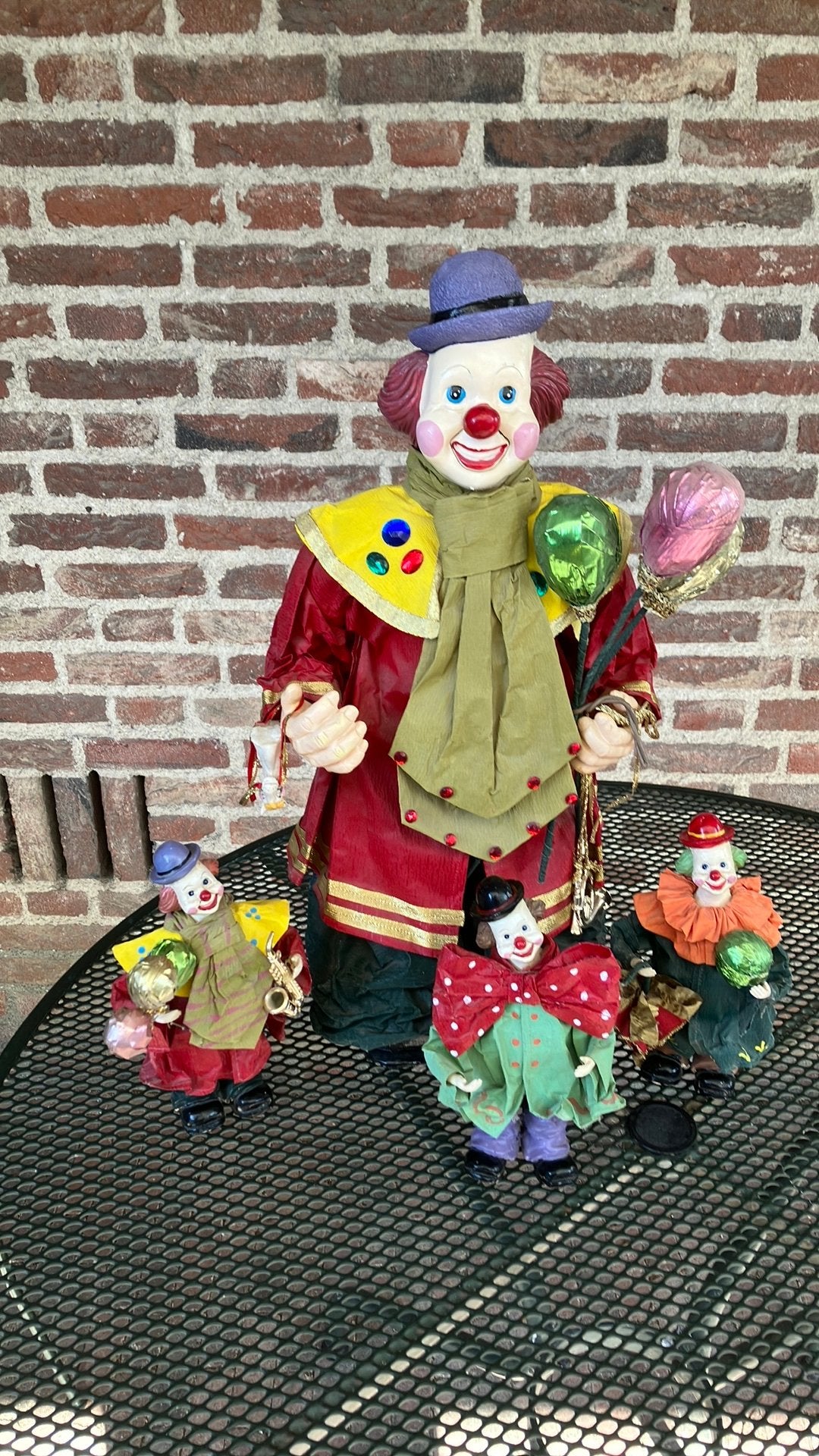 Clowns familie, Ophalen of Verzenden, Gebruikt, Dier