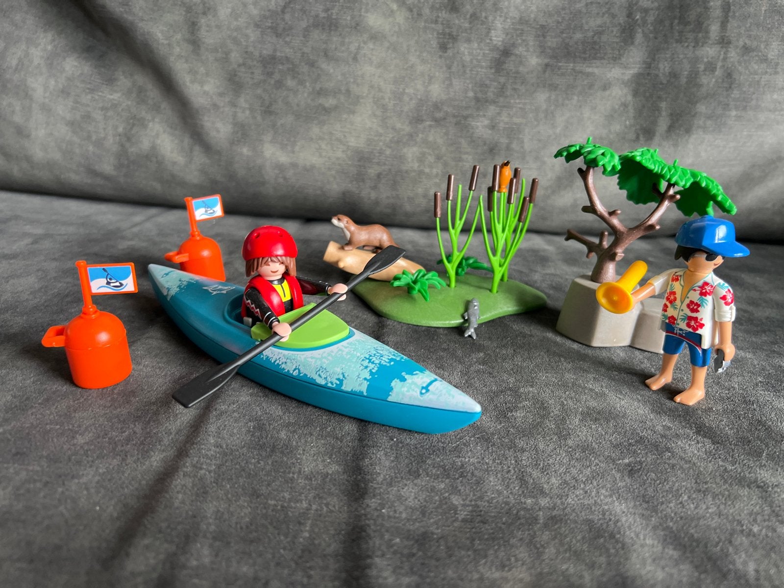 Playmobil Starter Pack Kajaktocht met Otter (70035), Ophalen of Verzenden, Zo goed als nieuw, Jongen of Meisje