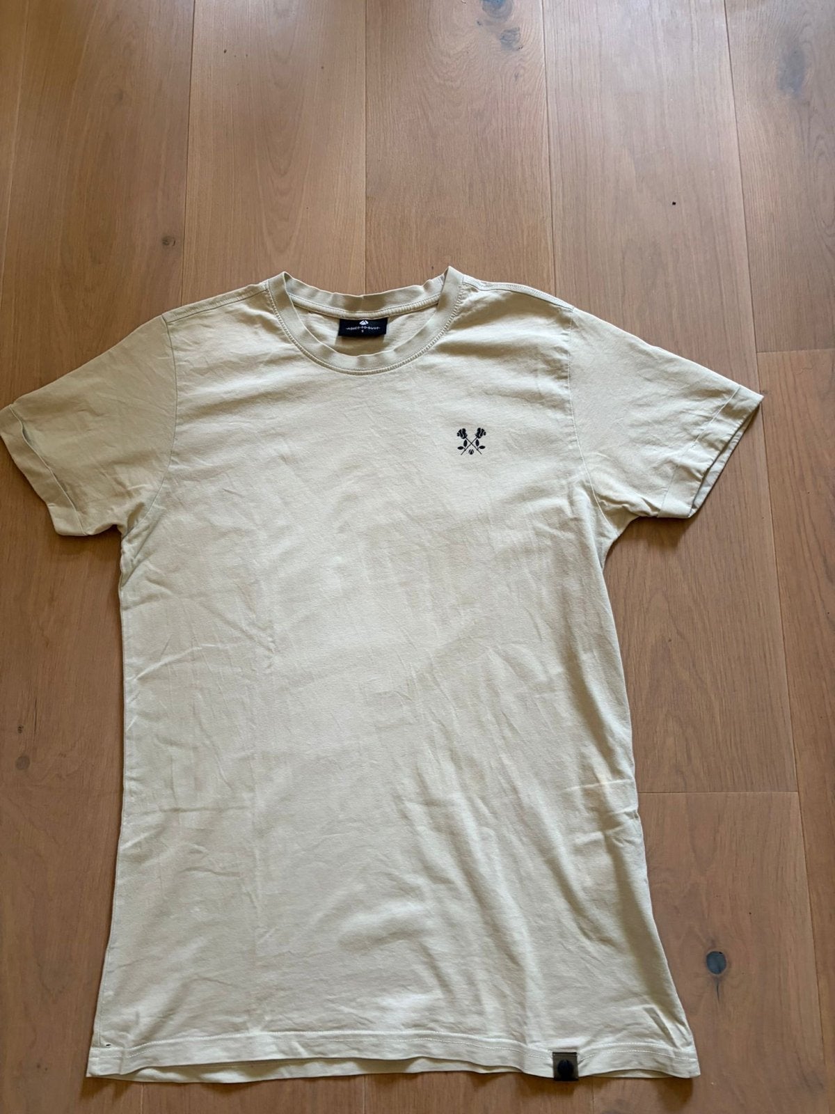 Ashes to Dust T-shirt - Beige - Maat S, Ophalen of Verzenden, Zo goed als nieuw, Maat 46 (S) of kleiner, Beige