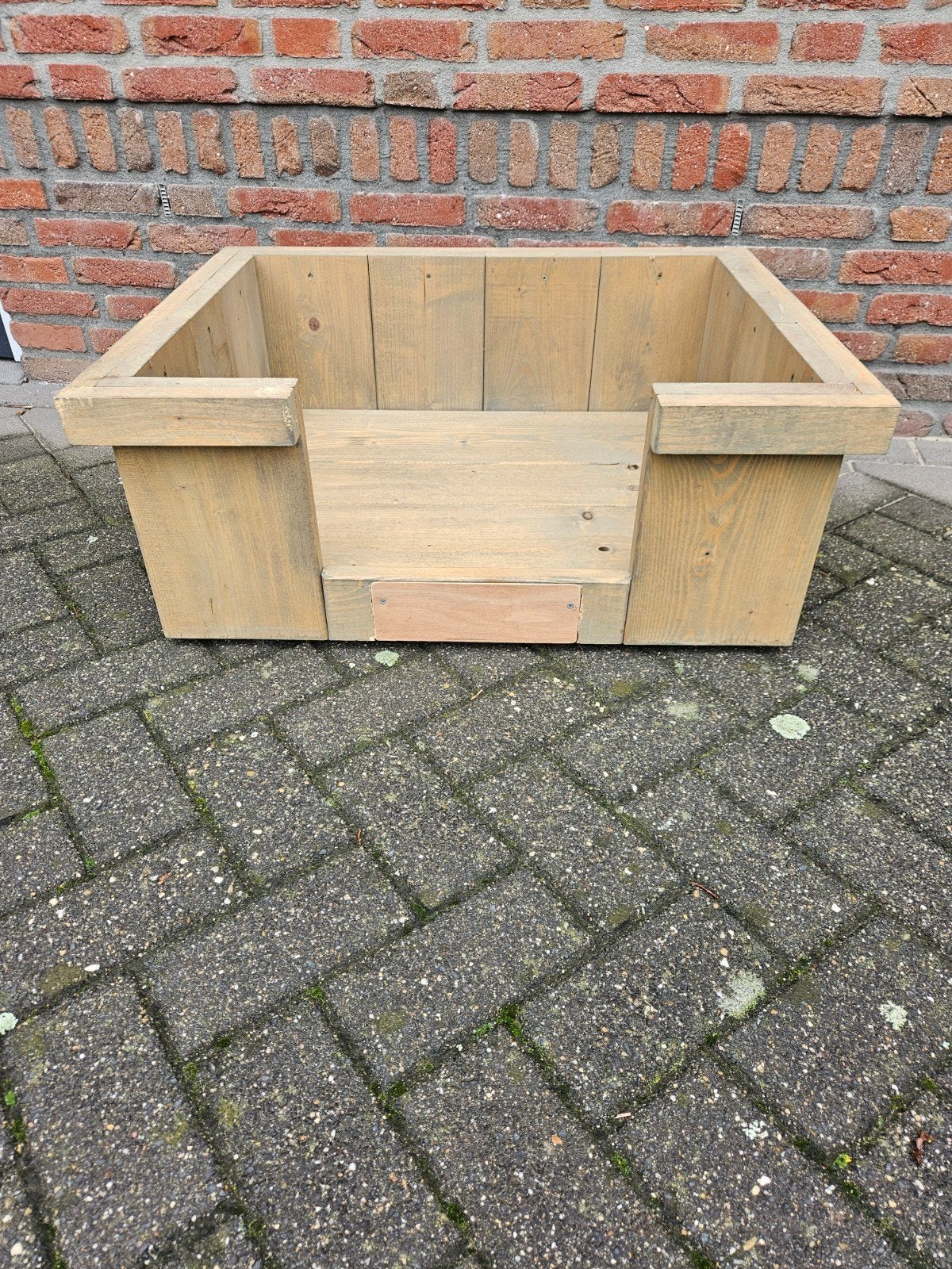 steigerhouten honden mand, Dieren en Toebehoren, Ophalen, Zo goed als nieuw, Minder dan 65 cm