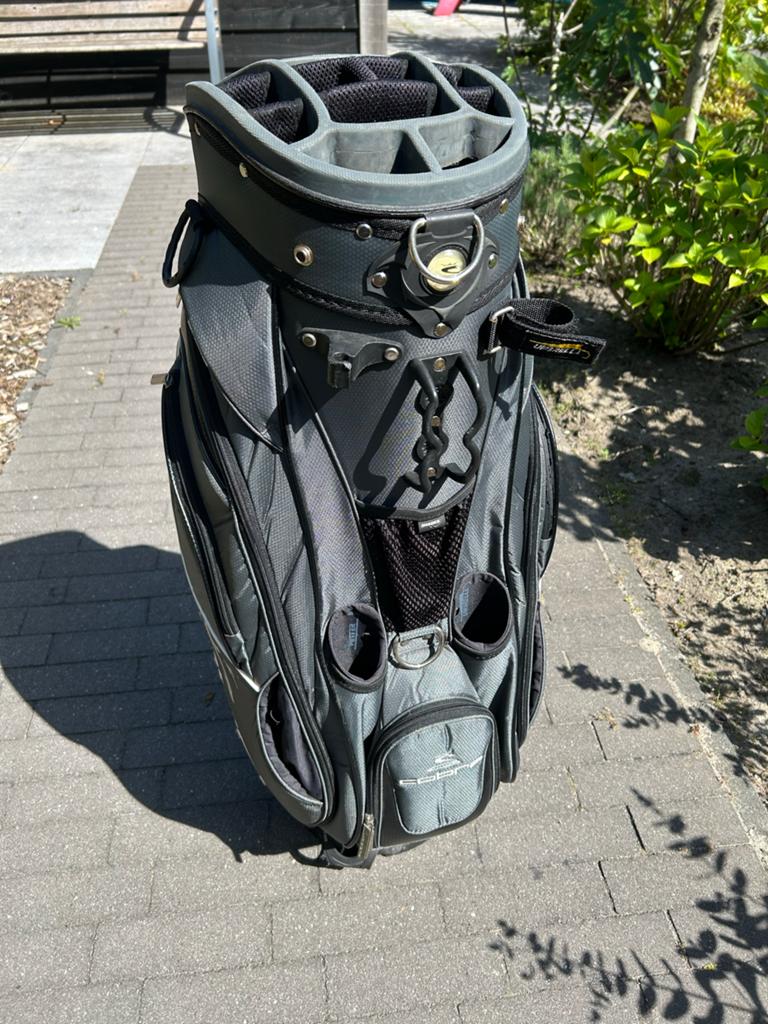 Cobra golf cartbag met putter- en parapluhouder, Ophalen, Gebruikt, Tas, Overige merken