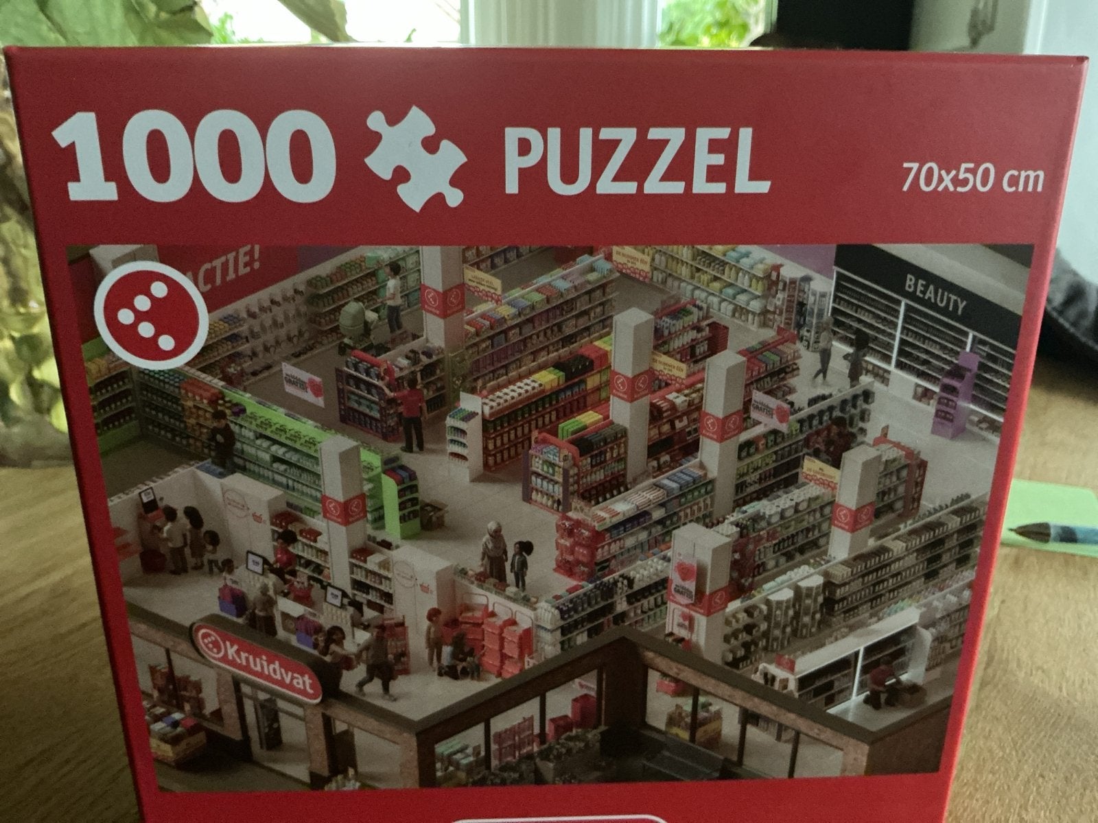 1000 stukjes legpuzzel 70x50 cm, Ophalen, 500 t/m 1500 stukjes, Nieuw, Legpuzzel