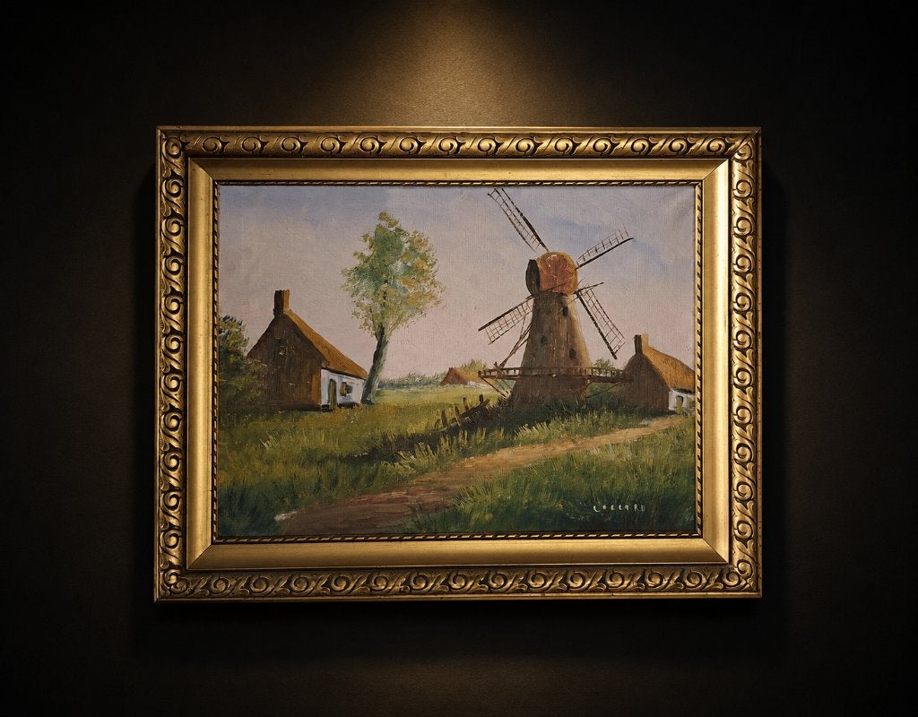 Solitude, Doek, Realistisch, Ophalen of Verzenden, Gedateerd