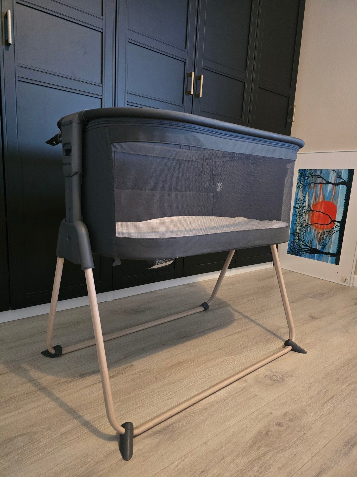 Maxi-Cosi Lora Air Co-Sleeper Wieg - Zo goed als nieuw, Kinderen en Baby's, Babywiegjes en Ledikanten, Ophalen, Zo goed als nieuw