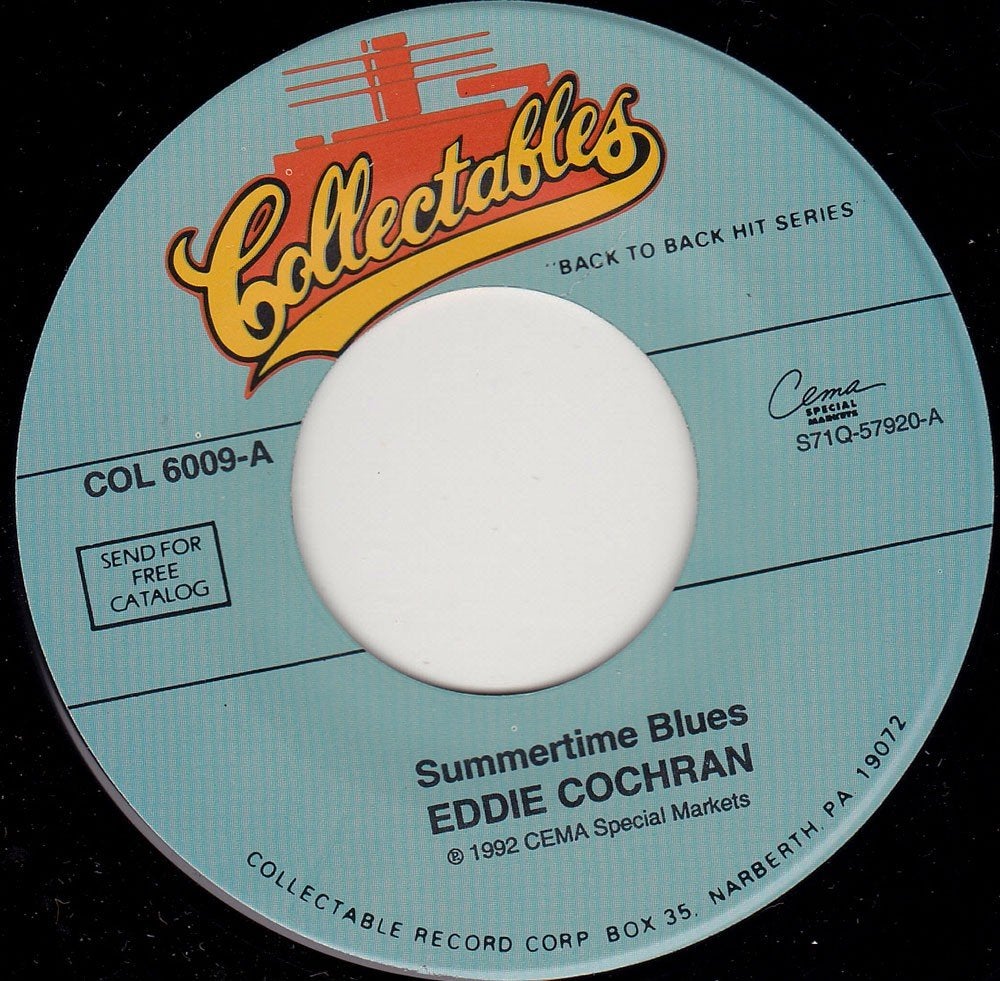 Eddie Cochran - Summertime Blues 7", Verzenden, Nieuw in verpakking, 7 inch, Pop