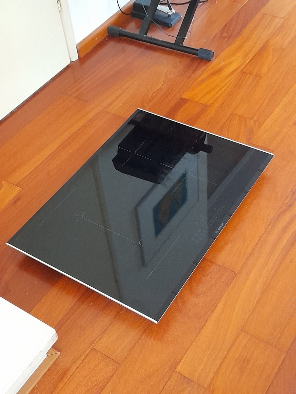 Bosch Inductiekookplaat - Zo goed als nieuw, Ophalen, 4 kookzones, Zo goed als nieuw, Inbouw