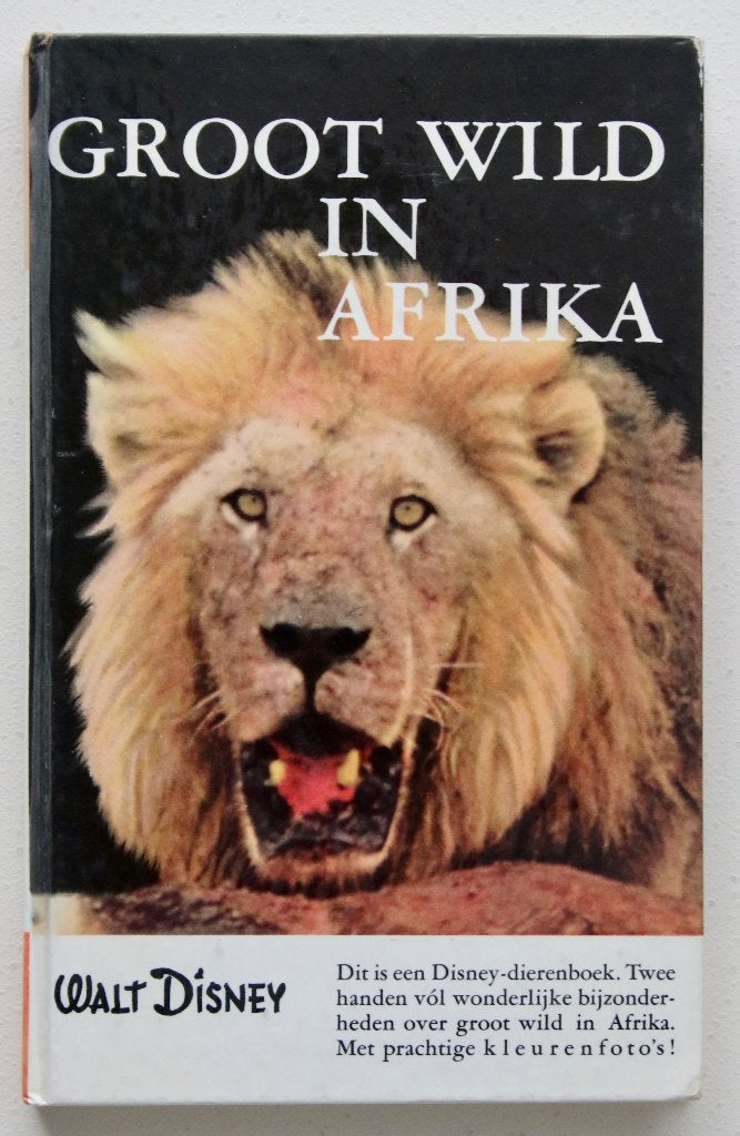 Walt Disney - Groot wild in Afrika (hardcover), Boeken, Natuur, Ophalen of Verzenden, Gelezen, Natuur algemeen