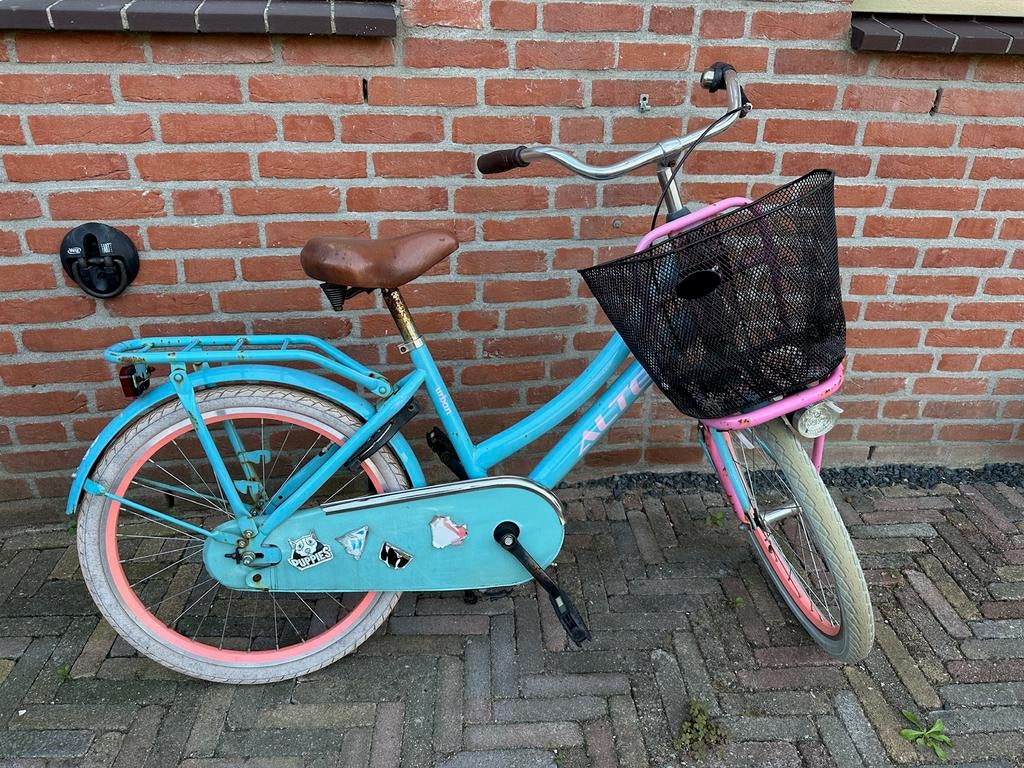 Altec Meisje Fiets 22 inch - Goede banden, alles werkt, Ophalen, Gebruikt, 22 inch, Handrem