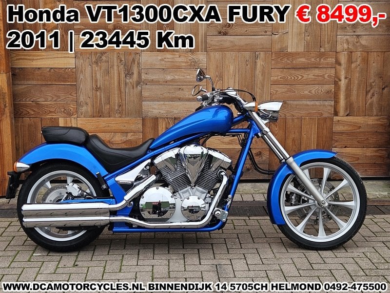 Honda VT 1300 CXA Fury 2011 23445Km, 2 cilinders, Occasion, Bedrijf, Meer dan 35 kW