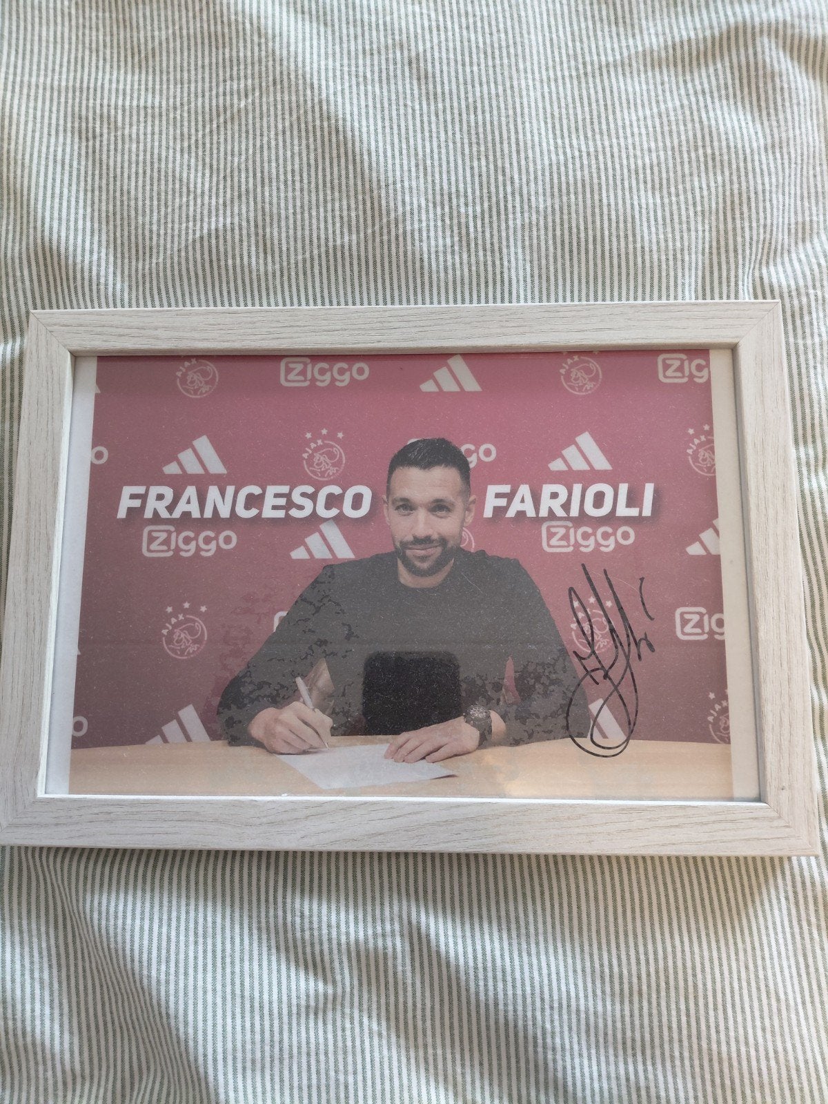 Gesigneerde Farioli foto, Maat M, Ophalen of Verzenden, Nieuw, Clubaccessoires