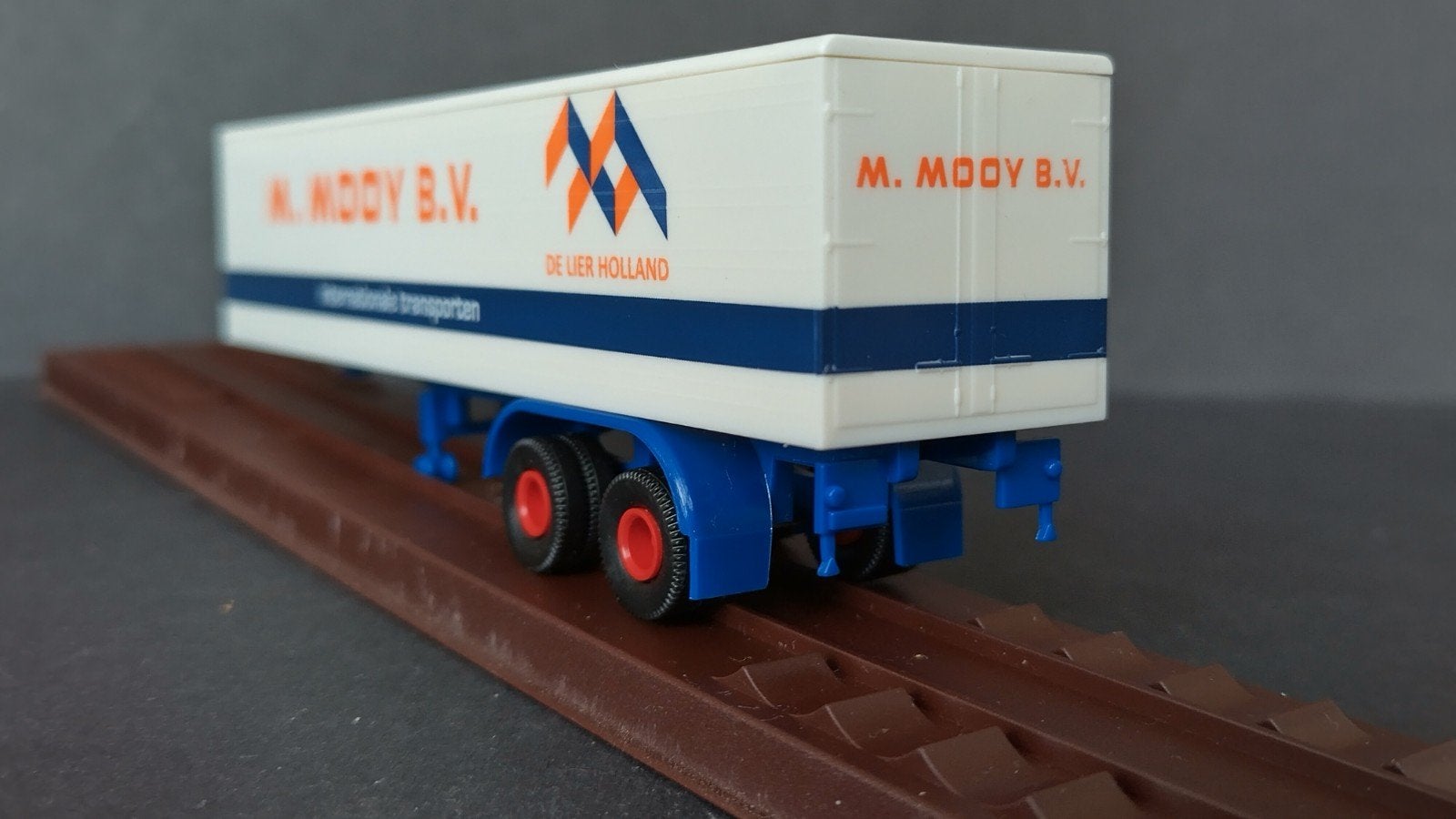 Daf Koeltrailer M Mooy De Lier 1:87 Brekina Pol, Verzenden, ., Zo goed als nieuw, Brekina