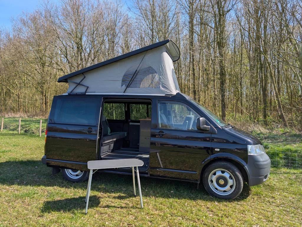 VW T5 Camper 2007 • SCA Hefdak • Webasto • Victron • 6 Perso, Buscamper of Camperbus, Volkswagen, Particulier, Tot en met 4