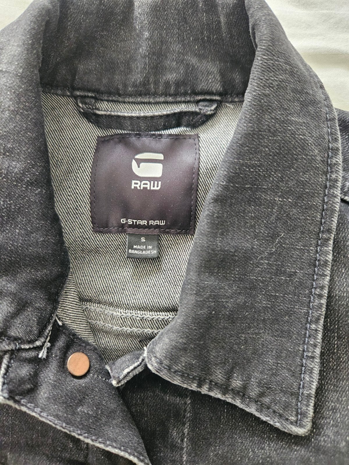 G-Star RAW spijkerjasje raw, Zwart, Ophalen of Verzenden, Maat 36 (S), G-STAR RAW