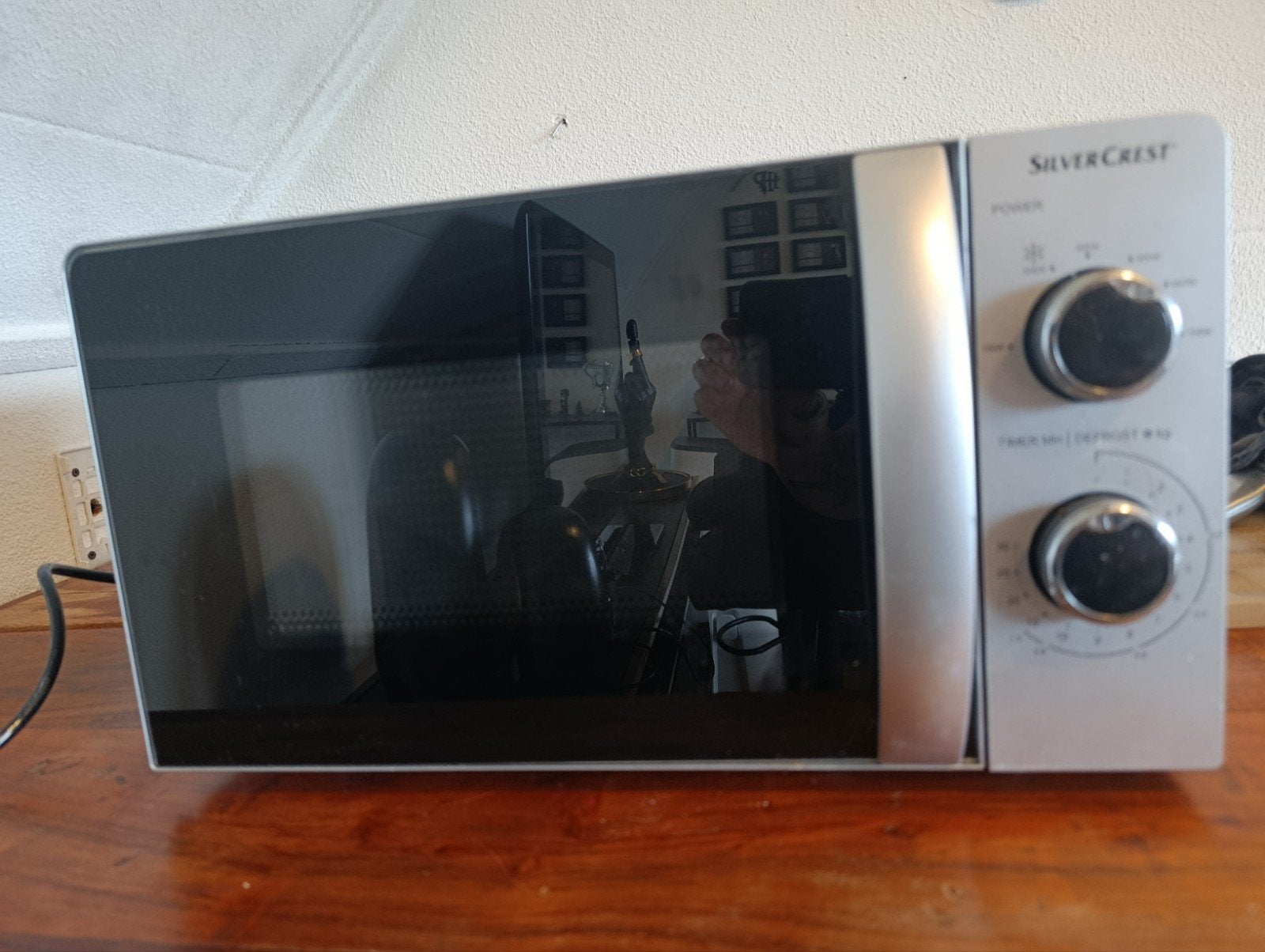 Silvercrest Magnetron - Zo goed als nieuw, Witgoed en Apparatuur, Magnetrons, Ophalen of Verzenden