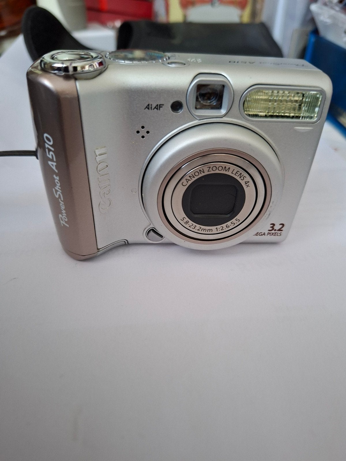 Canon PowerShot A510 Digitale Camera - Compact en Gebruiksvr, Ophalen of Verzenden, Gebruikt, Canon, 4 t/m 7 keer