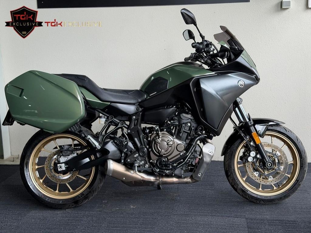 YAMAHA TRACER 7 GT ABS 35KW A2 ARMY GREEN MT07 TRACER 700, 2 cilinders, Bedrijf, Toermotor, Minimaal motorrijbewijs A2