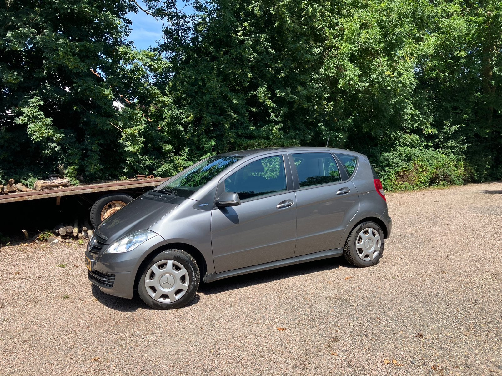 Mercedes-Benz A-Klasse 1.5 A160 5DRS 2012 Grijs, Voorwielaandrijving, 49 €/maand, Origineel Nederlands, 595 kg