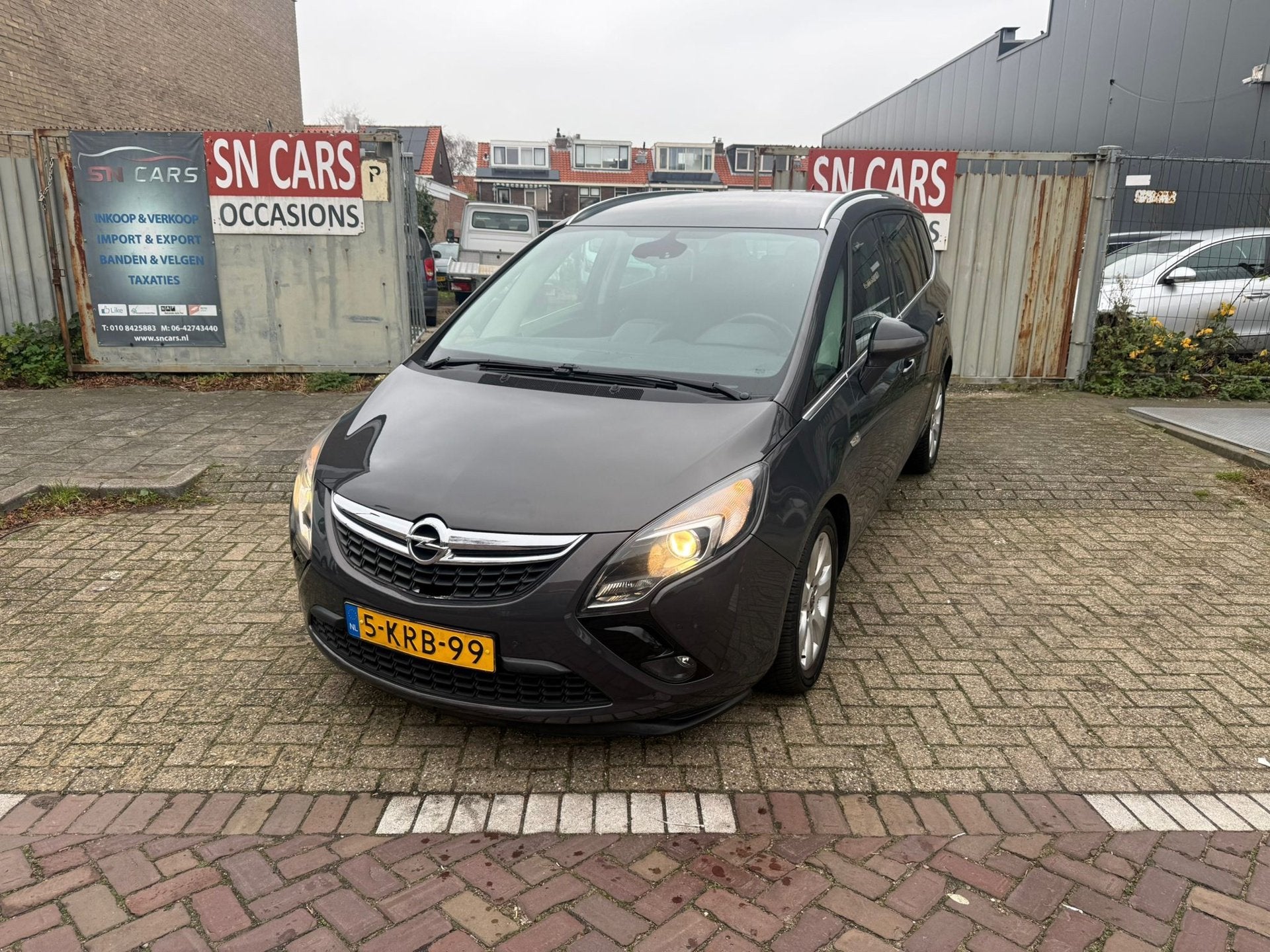 Opel Zafira Tourer 1.4 Business+ 7p. *APK*Luxe, Euro 5, Gebruikt, 4 cilinders, 7 stoelen