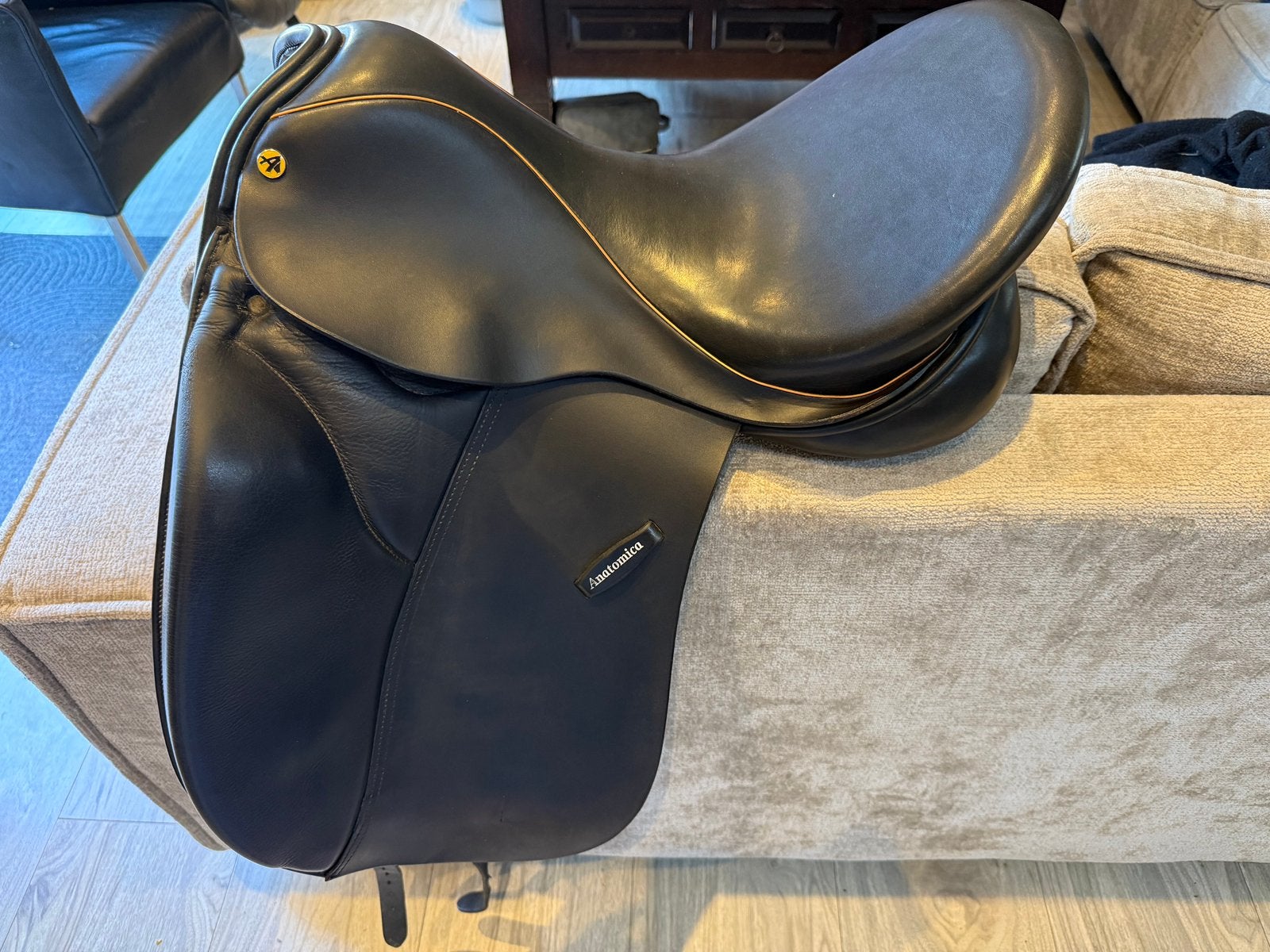 Anatomica orion dressuur zadel 17,5, Ophalen of Verzenden, Gebruikt
