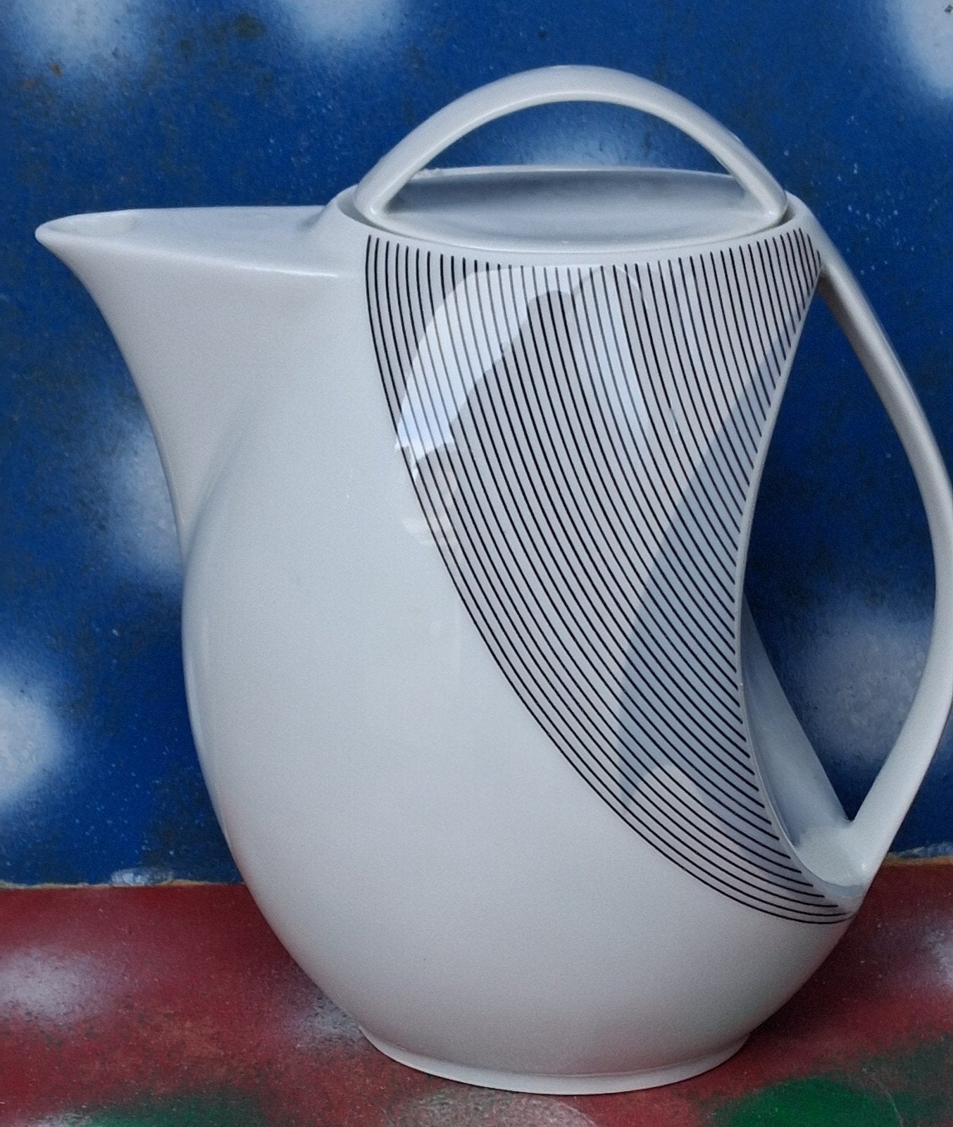 Theepot.  BOHEMIA. Design theepot. 21 cm., Huis en Inrichting, Keuken | Servies, Ophalen, Overige merken, Overige typen, Zo goed als nieuw