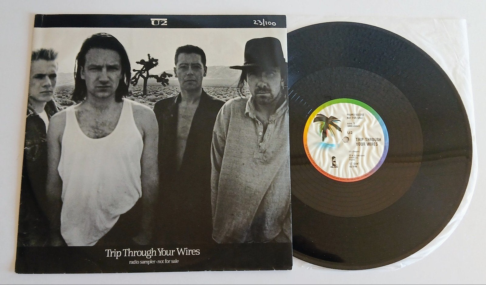 U2 Trip Through Your Wires 12" 
Australia promo copy 23, Ophalen of Verzenden, Zo goed als nieuw, 12 inch, Poprock