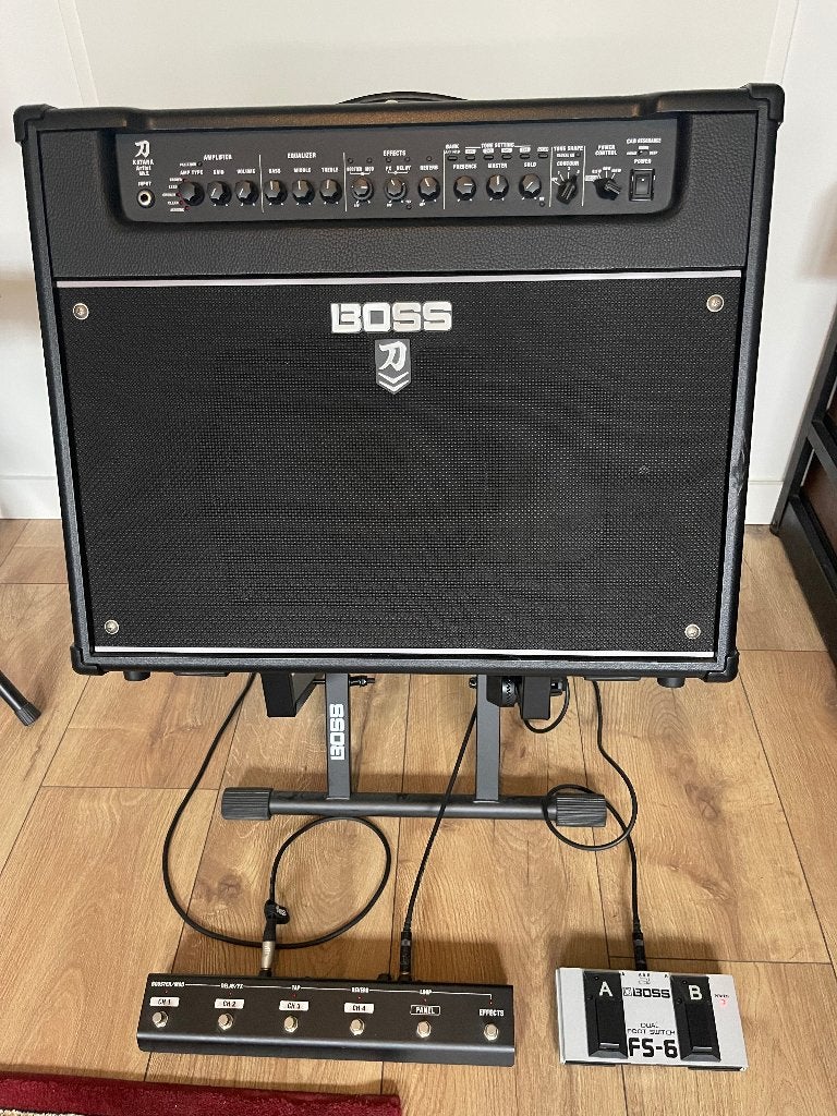 Boss Katana Artist MK2 COMPLEET!!!, Muziek en Instrumenten, Ophalen, Zo goed als nieuw, Gitaar, 50 tot 100 watt