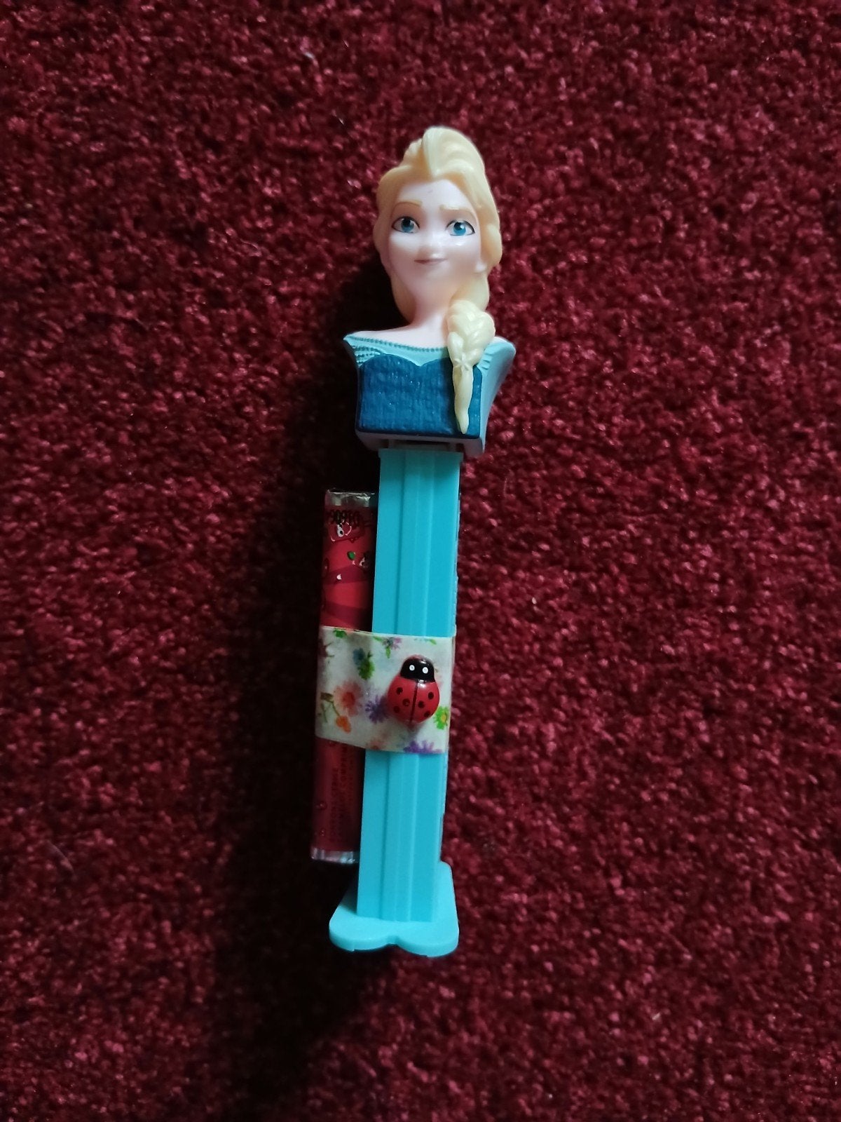 Disney Frozen Elsa PEZ dispenser, Ophalen of Verzenden, Gebruikt