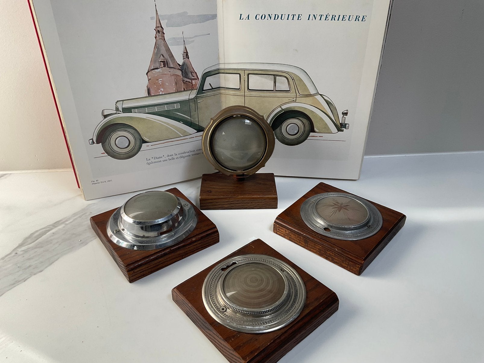 Auto Plafonniërs (Oldtimer) ca 1930, Ophalen of Verzenden