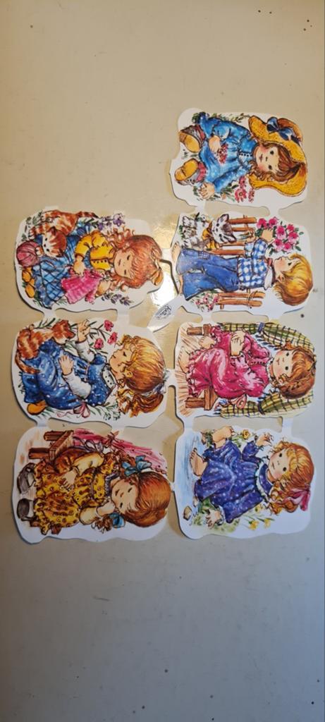 Vintage poëzieplaatjes, Hobby en Vrije tijd, Ophalen of Verzenden, Meerdere plaatjes