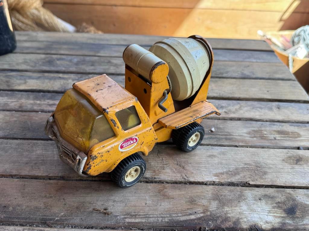 Vintage Tonka Cementwagen - Speelgoedtruck, Ophalen of Verzenden, Gebruikt