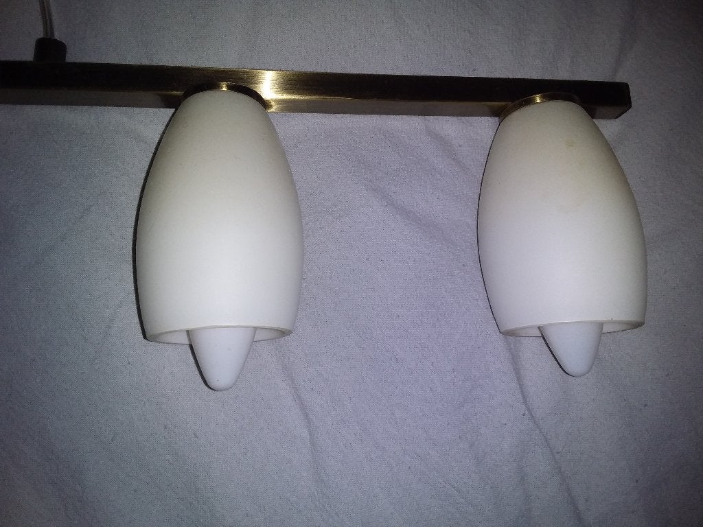 Hanglamp, Ophalen, Gebruikt, Glas