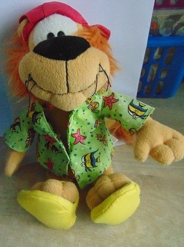 Loekie De Leeuw Pluche Pop, Kinderen en Baby's, Oranje, Overige merken, Overige karakters, Nieuw