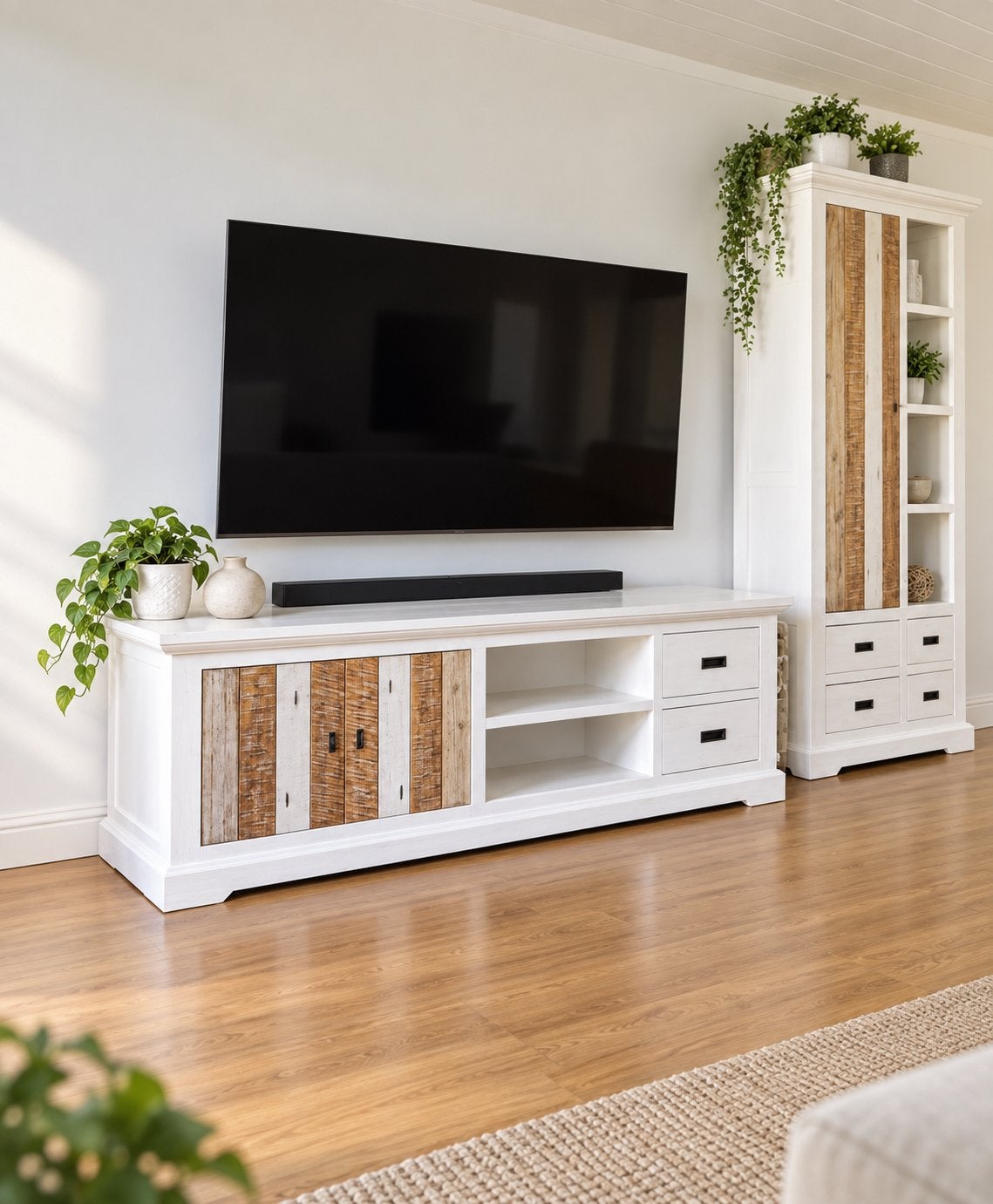 De Bommel Meubelen Brighton TV dressoir - 180 cm, Ophalen, Zo goed als nieuw, 150 tot 200 cm