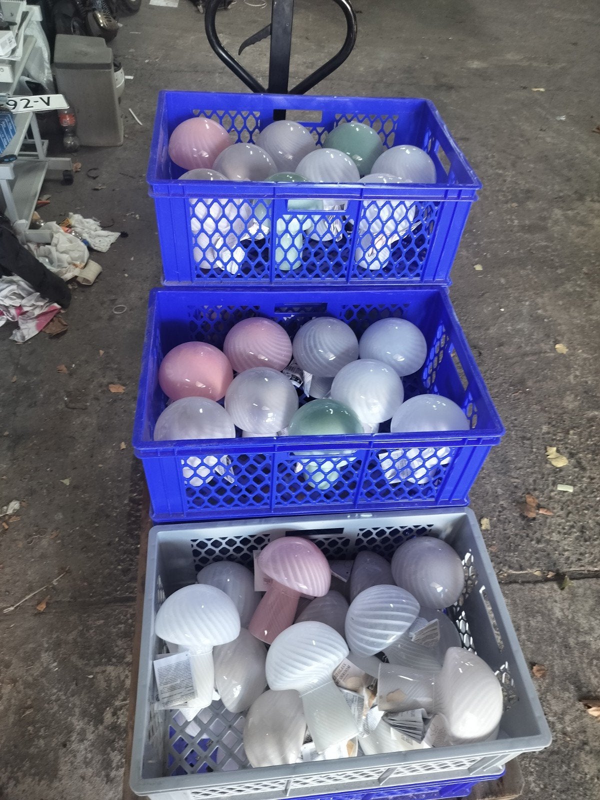 ca 70 a 80 paddestoel lampen, Ophalen, Jax, Nieuw, Jax