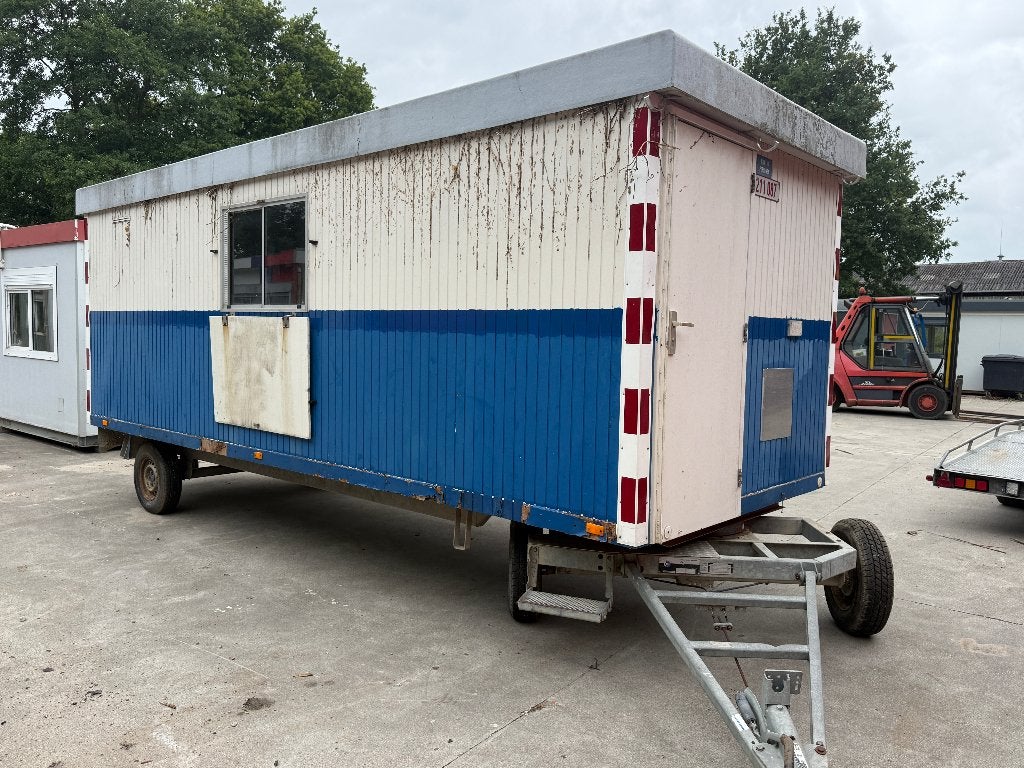 Grote houten schaftwagen schaftkeet pipowagen (vervoer mgl), Ophalen of Verzenden