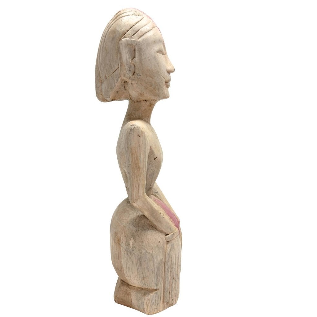 Voorouderfiguren – Kleine Soenda-eilanden, Antiek en Kunst, Indonesië, Ophalen of Verzenden, Beeld, Hout