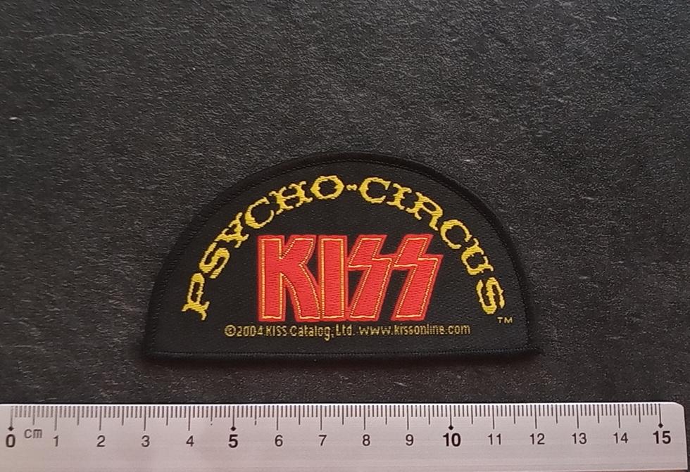 Kiss zeer zeldzame Psycho circus 2004 vintage patch 67, Verzenden, Nieuw, Kleding