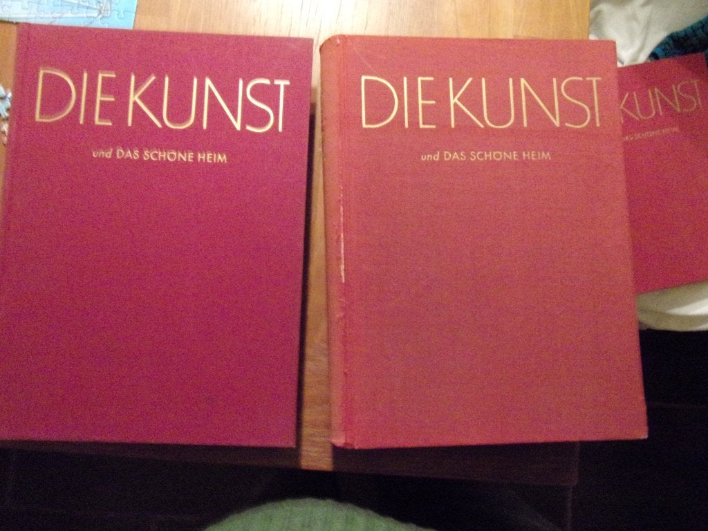 2x Die Kunst und das schöne Heim, 1950 t/m 1952. Monat-, Verzenden, Gelezen, Architecten