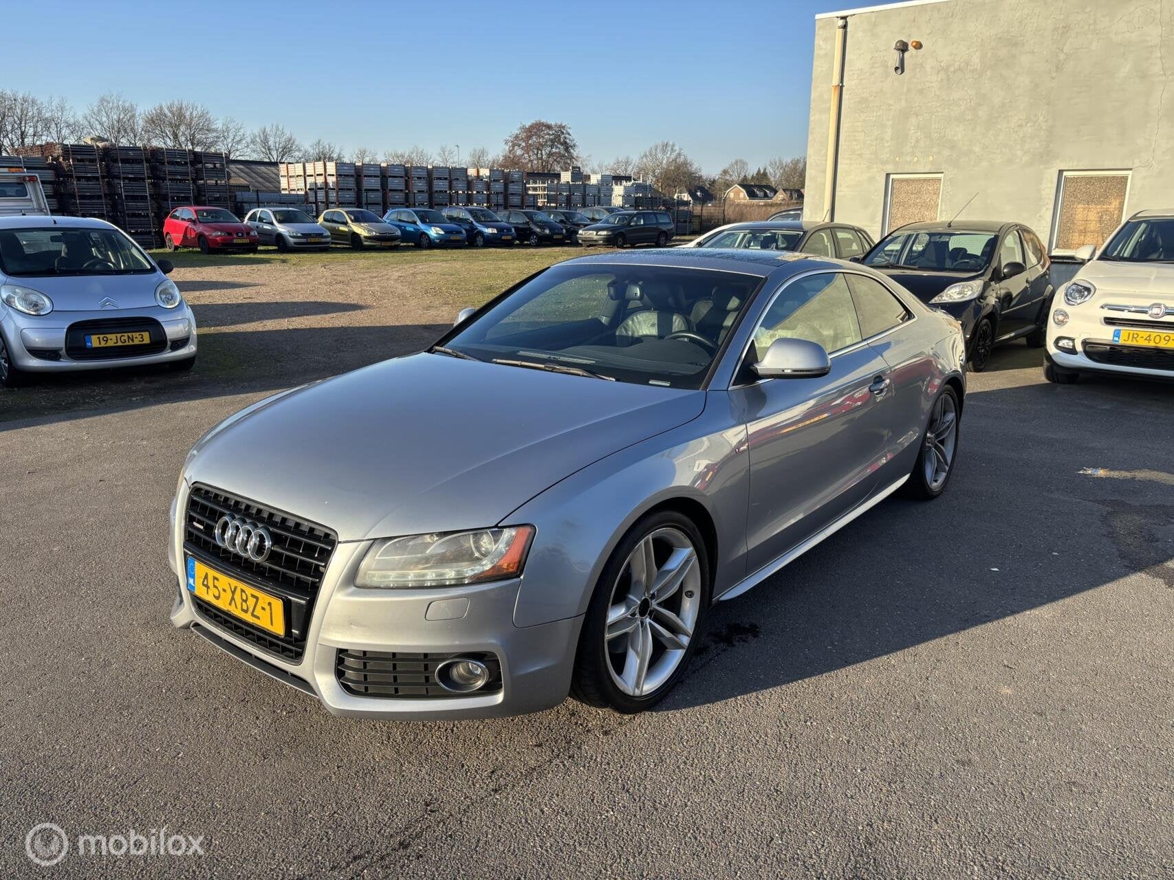 Audi A5 Coupé 3.2 FSI Pro Line 2009 S Line, Auto's, Gebruikt, 1700 kg, 4 stoelen, Bedrijf