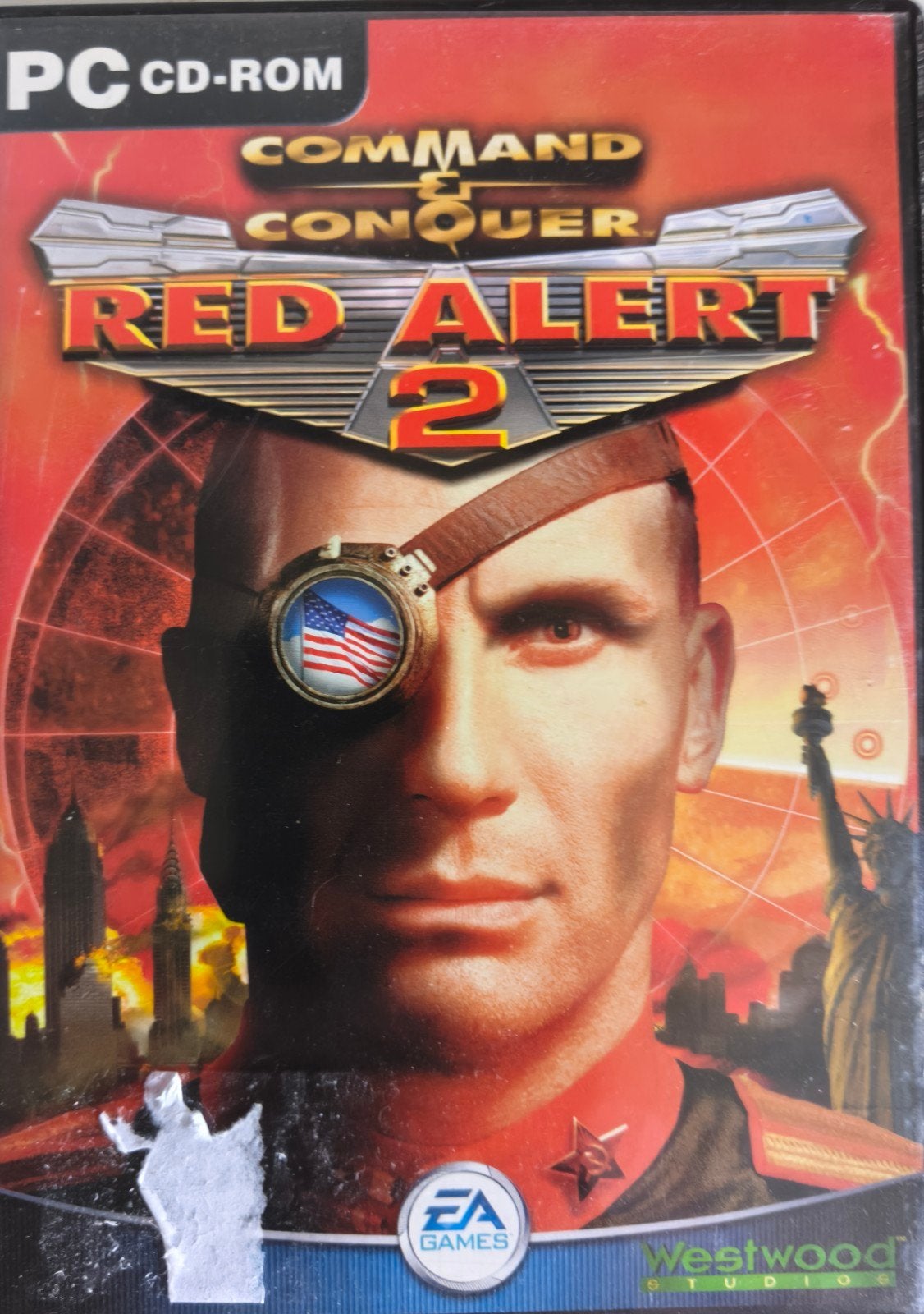Command & Conquer Red Alert 2 met boekje Windows 95 / 98 XP, Spelcomputers en Games, Games | Pc, Gebruikt, Strategie en Constructie
