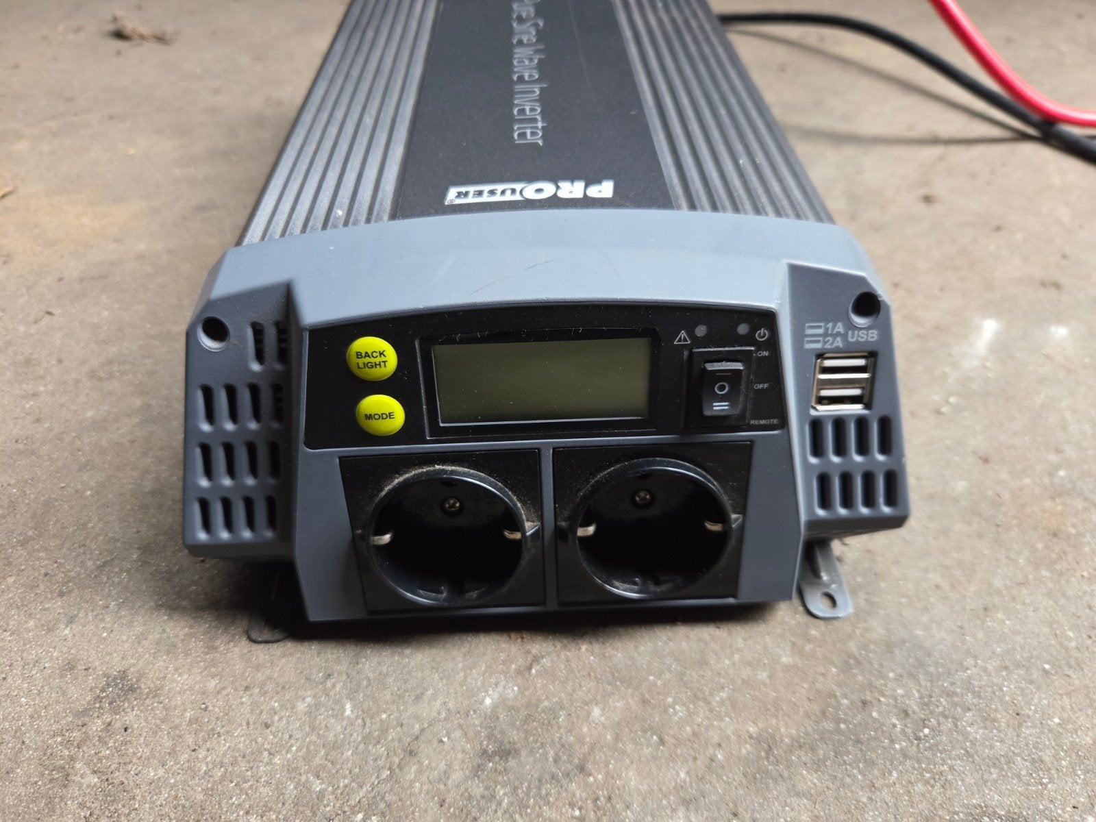 Prouser 1000W Pure Sine Wave Omvormer - Zo goed als nieuw, Ophalen, Zo goed als nieuw, Overige merken, Omvormer