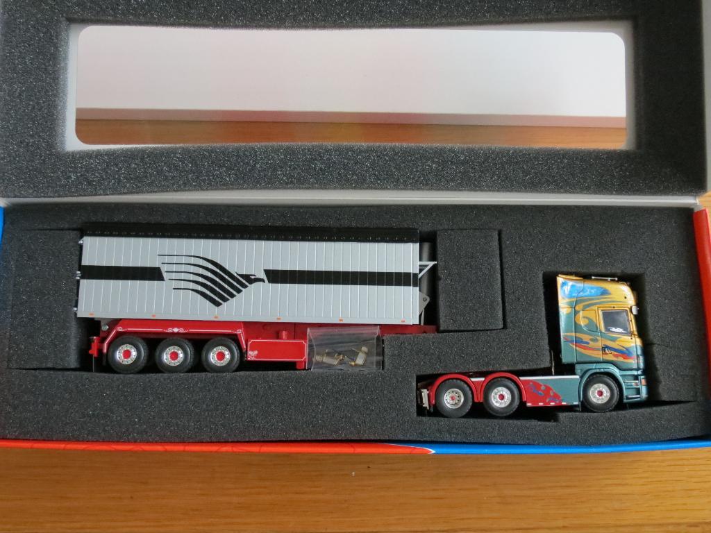 TEKNO SCANIA 'W. VAN DE WERKEN', Ophalen of Verzenden, Zo goed als nieuw, Bus of Vrachtwagen, Tekno