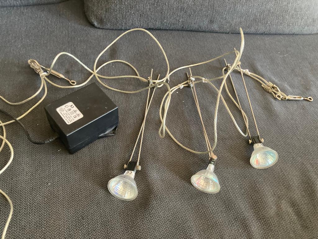 Design Draadspanlamp, Ophalen of Verzenden, Zo goed als nieuw, Modern