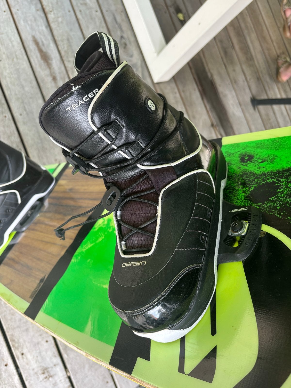 O'Brien Tracer Wakeboard Bindingen Maat 40, Ophalen of Verzenden, Gebruikt, Schoenen