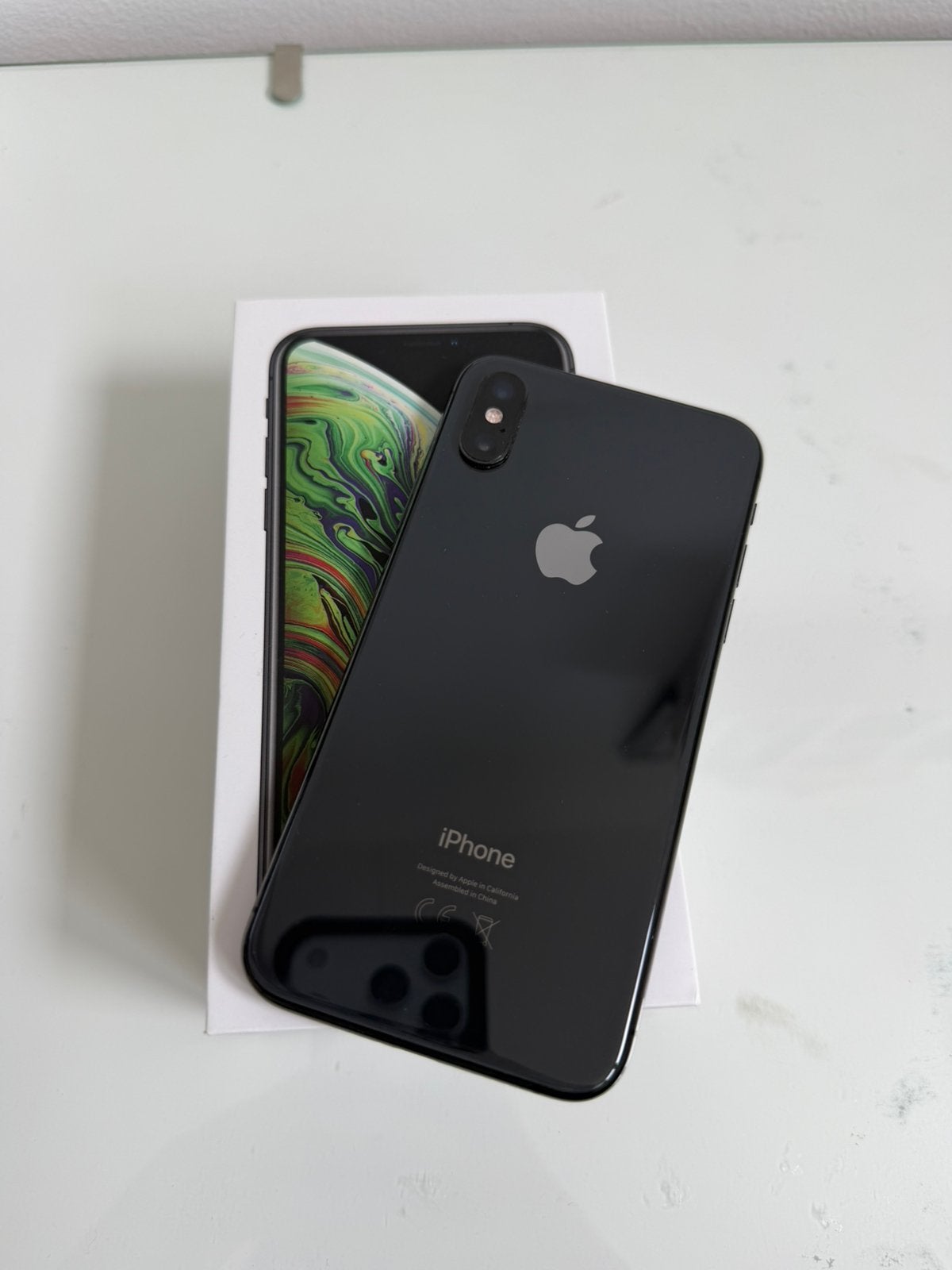Apple iPhone XS 64GB Zwart - Zo goed als nieuw, Telecommunicatie, 256 GB, Zwart, IPhone XS, Ophalen of Verzenden